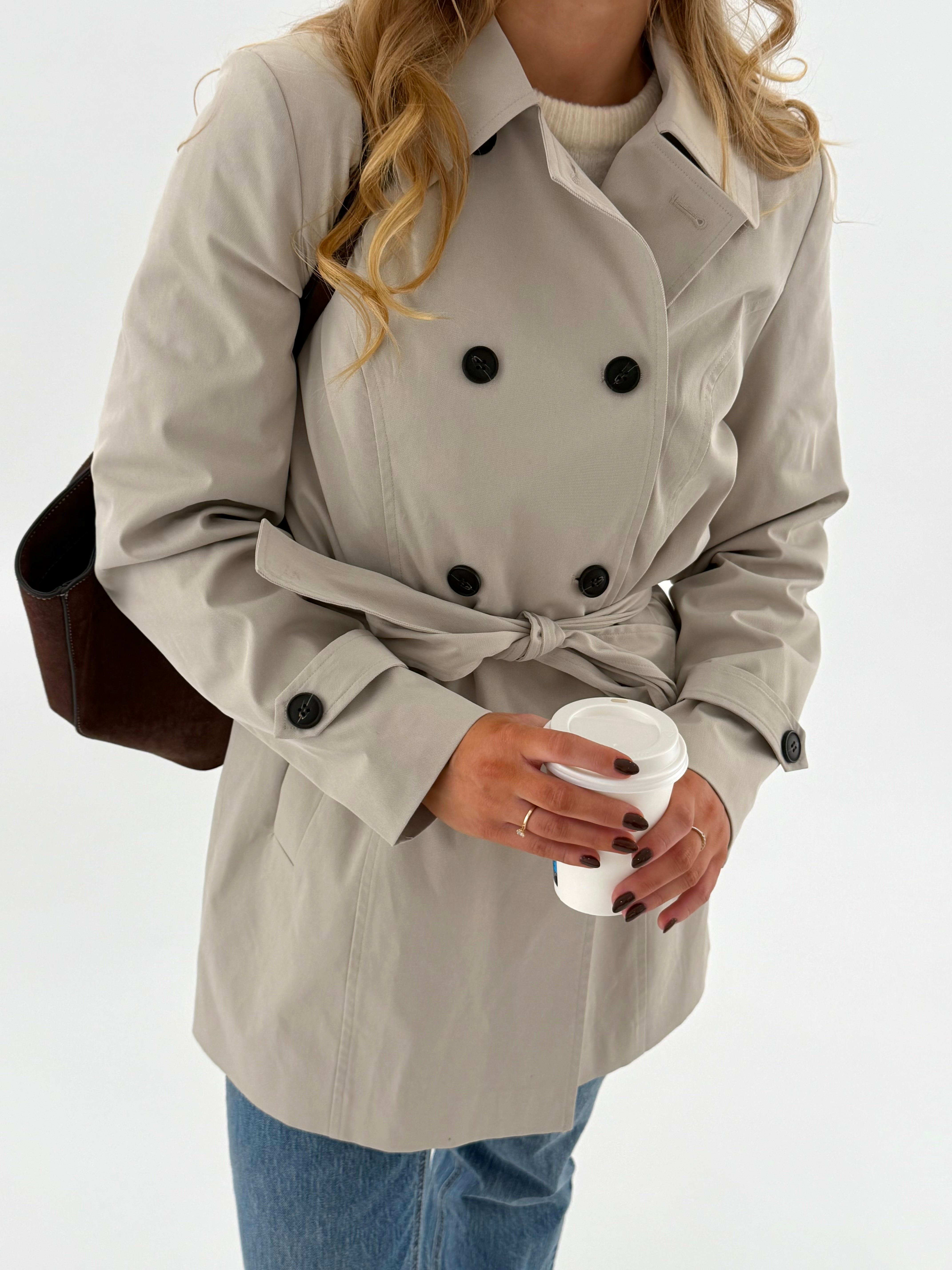 VMCHELSEA Trenchcoat - Oatmeal